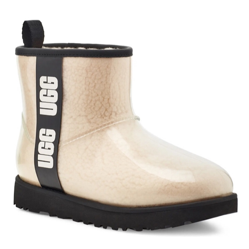 Ugg Classic Mini Waterproof Clear Boot